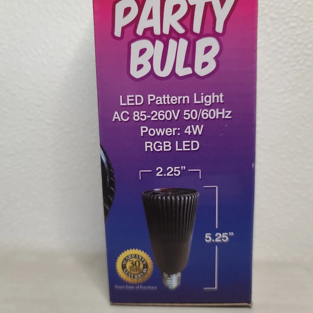 Christmas Holiday Party Bulb